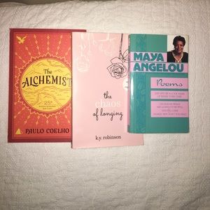 The Alchemist, the chaos of longing, Maya Angelou